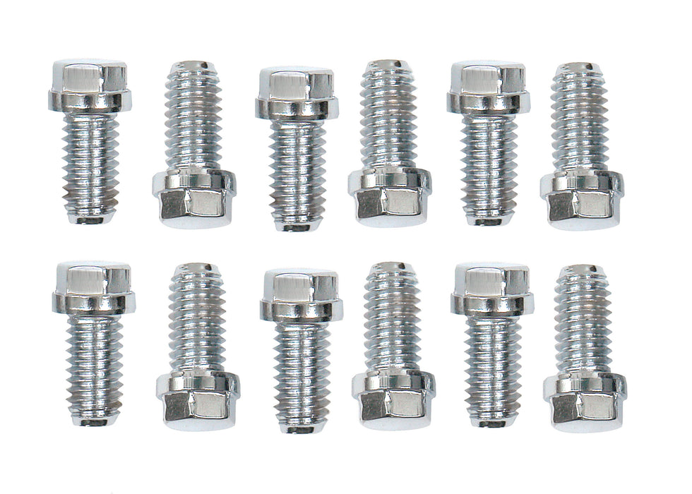 Mr Gasket 2210G Header Bolt Set; 3/8-16 x 0.75 in.; Stainless Steel; 12 pc.; - Truck Part Superstore