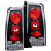 Anzo USA 221103 Tail Light Assembly; Clear Lens; Black Housing; Pair; - Truck Part Superstore