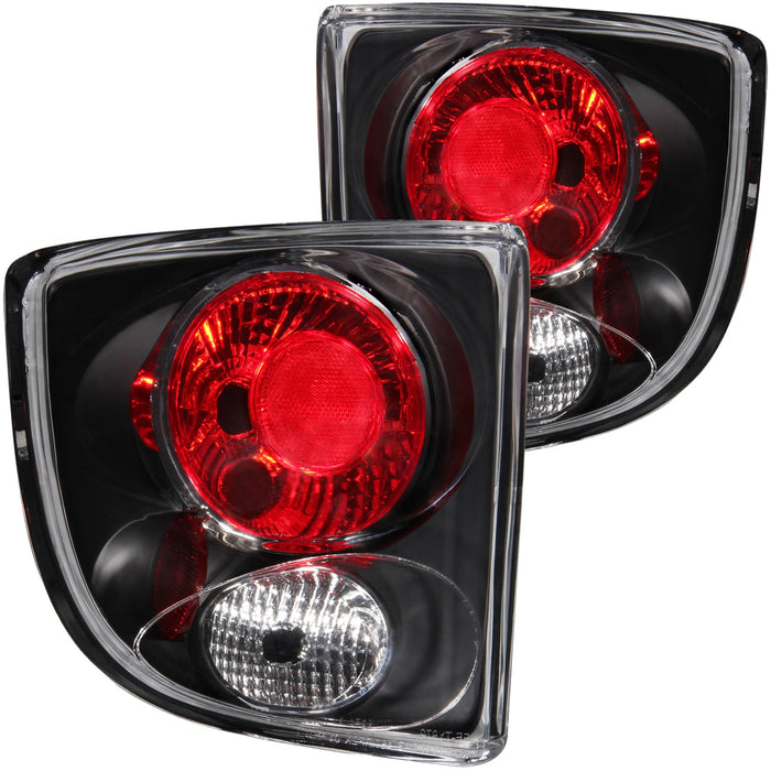 Anzo USA 221106 Tail Light Assembly; Clear Lens; Black Housing; Pair; - Truck Part Superstore
