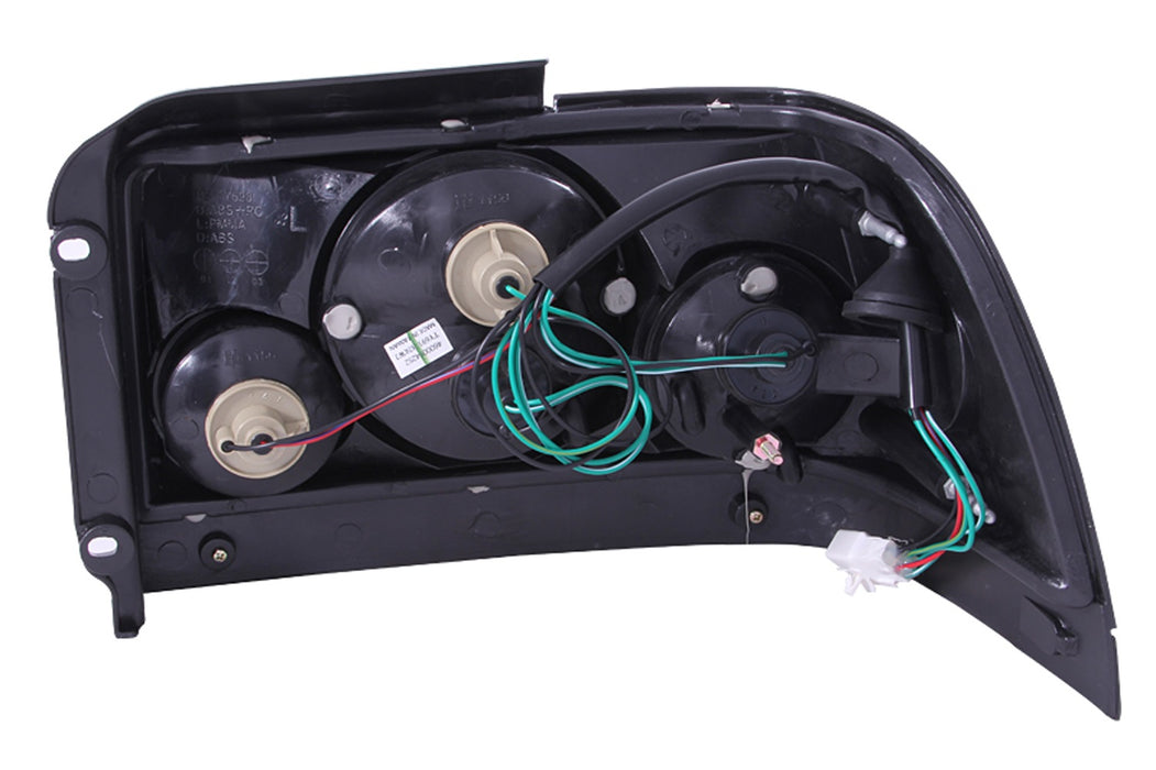 Anzo USA 221111 Tail Light Assembly; Clear Lens; Chrome Housing; Pair; - Truck Part Superstore