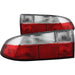 Anzo USA 221131 Tail Light Assembly; Red/Clear Lens; Pair; - Truck Part Superstore