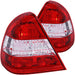 Anzo USA 221157 Tail Light Assembly; Red/Clear Lens; Pair; - Truck Part Superstore