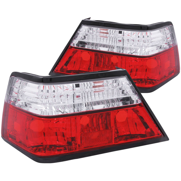 Anzo USA 221159 Tail Light Assembly; Red/Clear Lens; Pair; - Truck Part Superstore