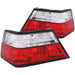 Anzo USA 221159 Tail Light Assembly; Red/Clear Lens; Pair; - Truck Part Superstore