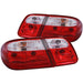Anzo USA 221162 Tail Light Assembly; Red/Clear Lens; G2; Pair; - Truck Part Superstore