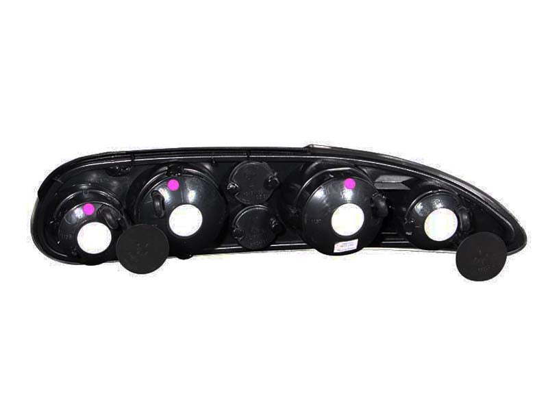 Anzo USA 221175 Tail Light Assembly; Dark Smoke Lens; Pair; - Truck Part Superstore