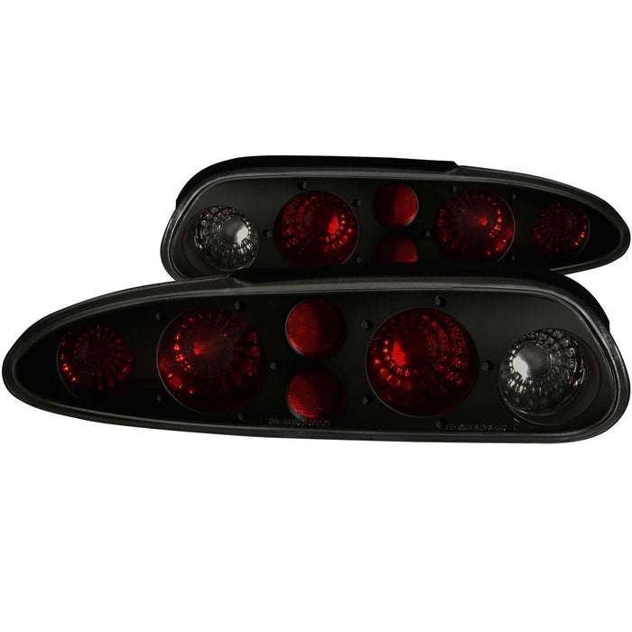Anzo USA 221175 Tail Light Assembly; Dark Smoke Lens; Pair; - Truck Part Superstore