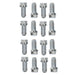 Mr Gasket 2211G Header Bolt Set; 3/8-16 x 0.75 in.; Stainless Steel; 16 pc.; - Truck Part Superstore