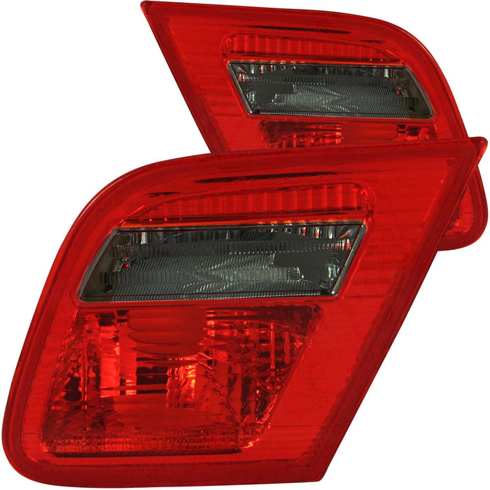 Anzo USA 221201 Tail Light Assembly; Red/Smoke Lens; Inner; Pair; - Truck Part Superstore