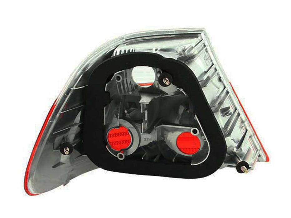 Anzo USA 221202 Tail Light Assembly; Red/Smoke Lens; Outer; Pair; - Truck Part Superstore