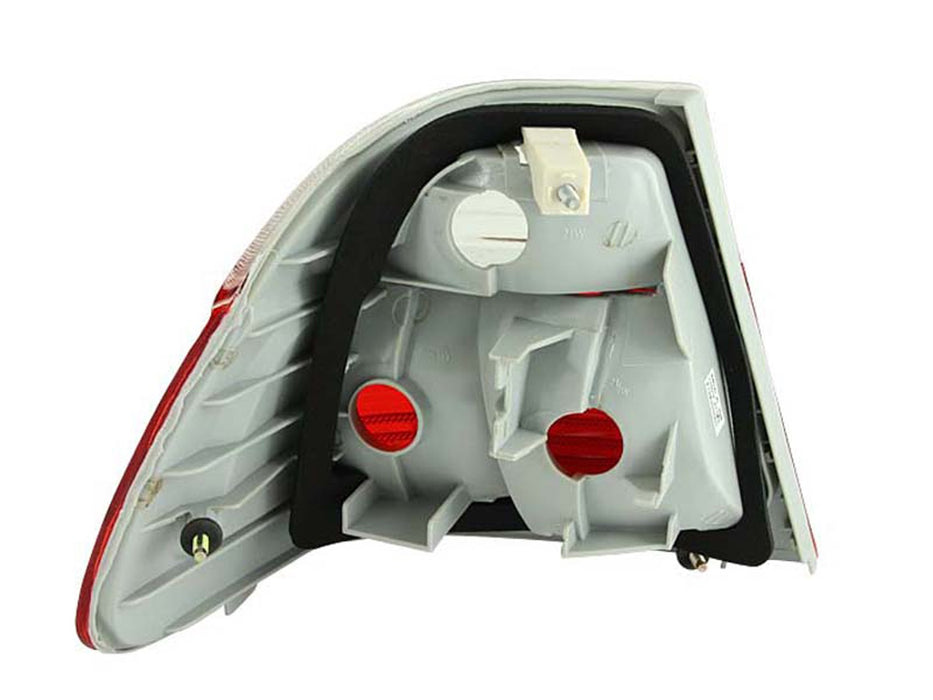 Anzo USA 221218 Tail Light Assembly; Red/Clear Lens; Pair; - Truck Part Superstore