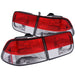 Anzo USA 221222 Tail Light Assembly; Red/Clear Lens; Pair; - Truck Part Superstore