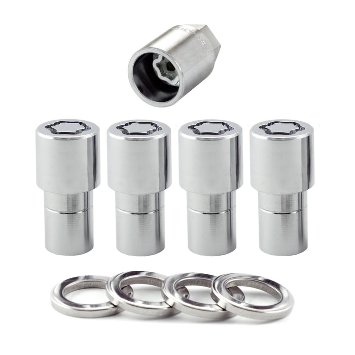McGard 22142 Mag/Shank Style Wheel Locks-Exposed-Chrome - Truck Part Superstore