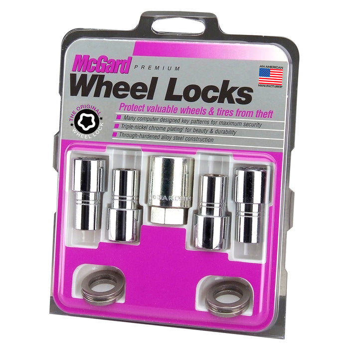 McGard 22142 Mag/Shank Style Wheel Locks-Exposed-Chrome - Truck Part Superstore