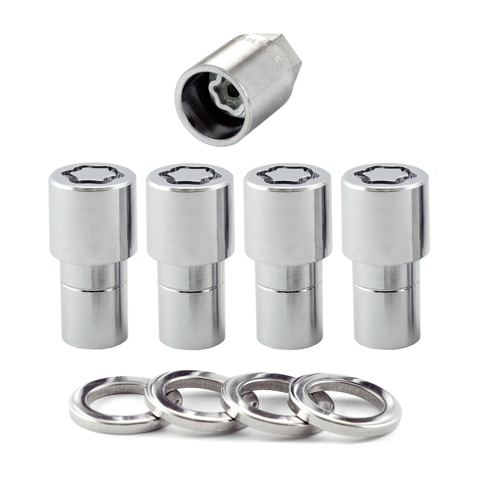 McGard 22158 Mag/Shank Style Wheel Locks-Exposed-Chrome - Truck Part Superstore