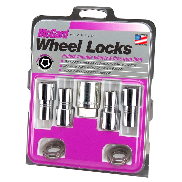 McGard 22158 Mag/Shank Style Wheel Locks-Exposed-Chrome - Truck Part Superstore