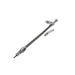 B&M 22166 Automatic Transmission Dip Stick; Aluminum Braided; Bell Housing Mount; - Truck Part Superstore
