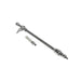B&M 22167 Automatic Transmission Dip Stick; Aluminum Braided; Bell Housing Mount; - Truck Part Superstore