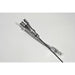 B&M 22167 Automatic Transmission Dip Stick; Aluminum Braided; Bell Housing Mount; - Truck Part Superstore