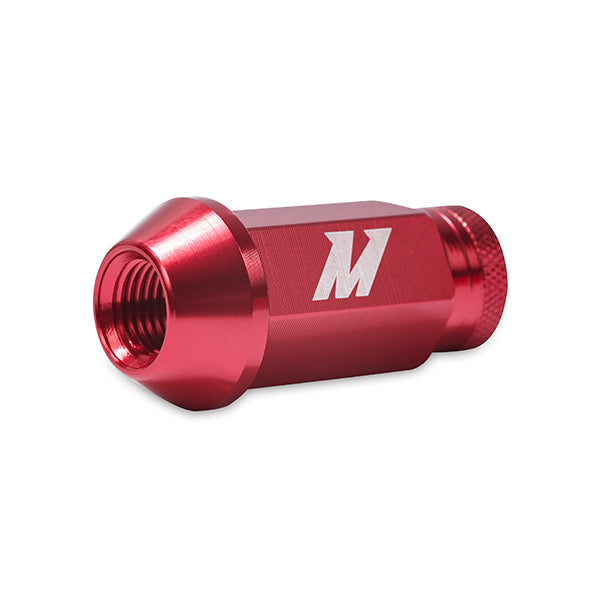 Mishimoto MMLG-15-LOCKRD Mishimoto Aluminum Locking Lug Nuts, M12 x 1.5, Red - Truck Part Superstore