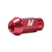 Mishimoto MMLG-15-LOCKRD Mishimoto Aluminum Locking Lug Nuts, M12 x 1.5, Red - Truck Part Superstore