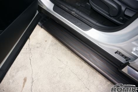 Romik 22215419 Hyundai Santa Fe Running Boards Silver 2019-Present RB2 Series Romik - Truck Part Superstore