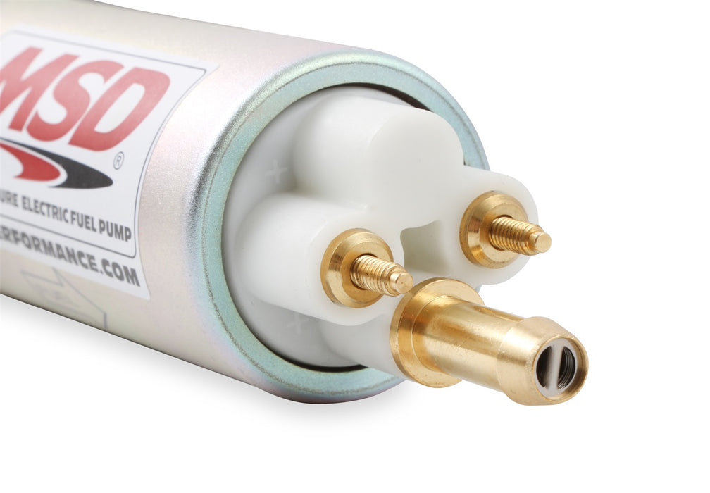 MSD 2225 High Pressure Electric Fuel Pump; 43 GPH; - Truck Part Superstore