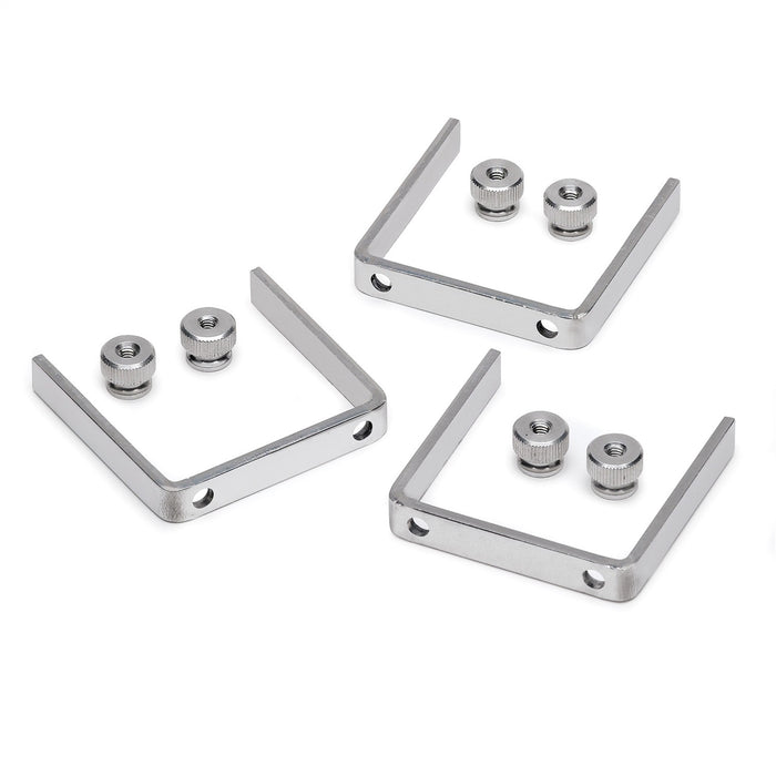 AutoMeter 2225 GAUGE BRACKET KIT; 2-1/16in.; ALUMINUM; QTY 3 - Truck Part Superstore
