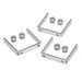 AutoMeter 2225 GAUGE BRACKET KIT; 2-1/16in.; ALUMINUM; QTY 3 - Truck Part Superstore