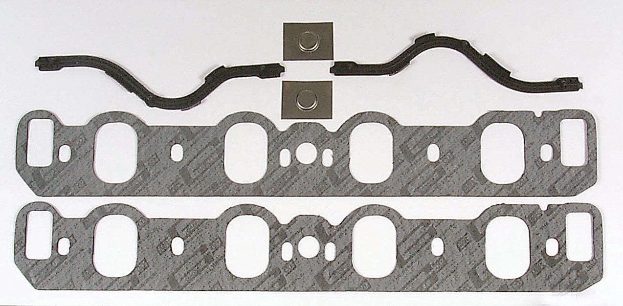 Mr Gasket 222 Intake Gasket; Rectangle Port Shape; Port Dimensions W-1.53 in. x H-2.16 in.; - Truck Part Superstore