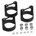 AutoMeter 2230 GAUGE BRACKET KIT; 2-1/16in.; BLACK COMPOSITE; QTY 3 - Truck Part Superstore