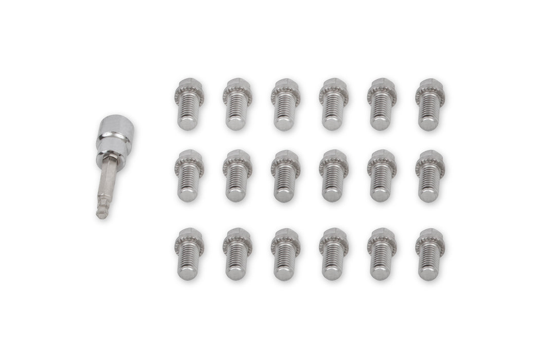 Mr Gasket 2231G HEADLOCK Locking Header Bolts; 16 pc.; - Truck Part Superstore
