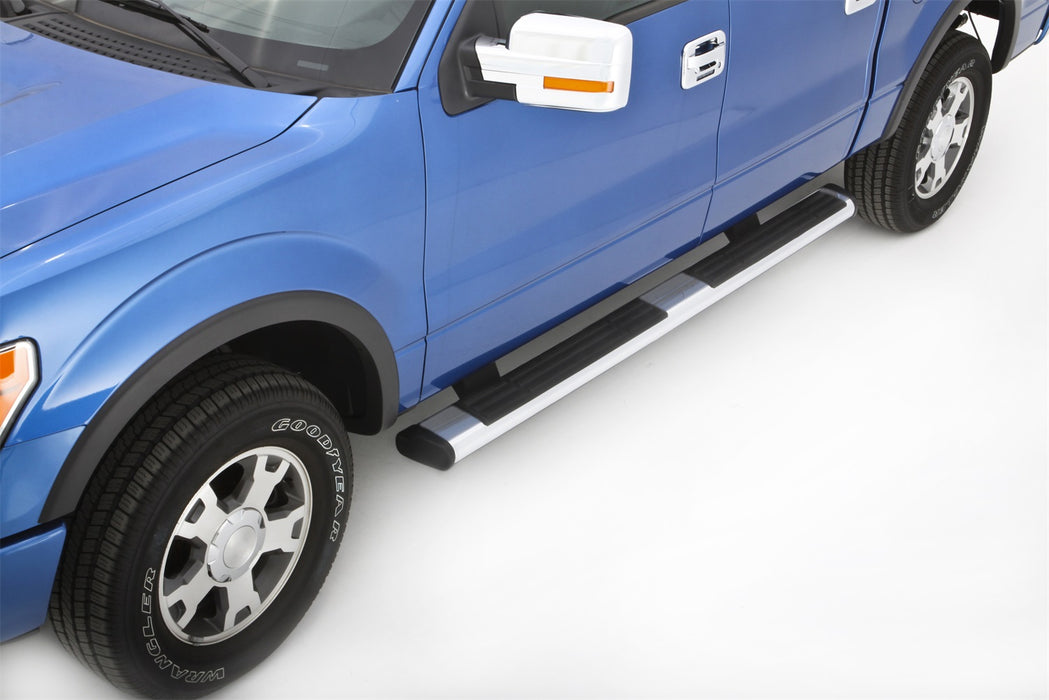 Lund 22368775 6 Inch Oval Straight Nerf Bar; Incl. Brackets; Chrome; - Truck Part Superstore
