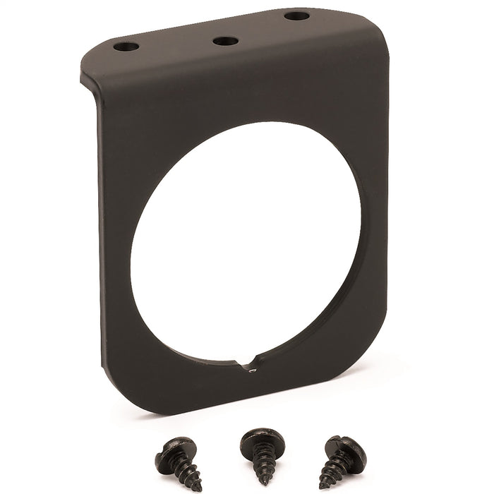 AutoMeter 2236 GAUGE MOUNTING PANEL; SINGLE; 2-1/16in.; BLACK; ALUMINUM - Truck Part Superstore