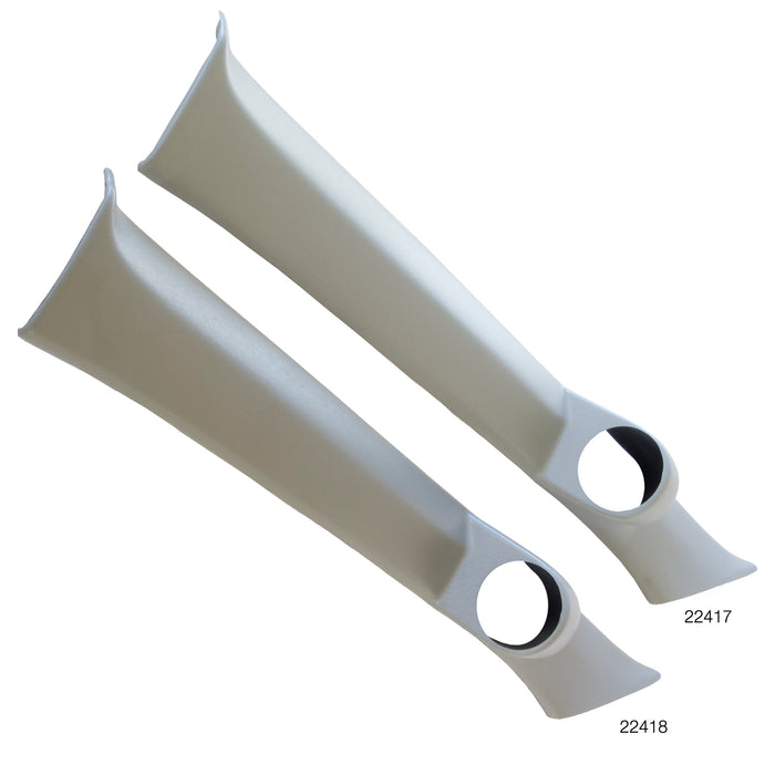 AutoMeter 22417 GAUGE MOUNT; A-PILLAR; FULL; SNGL; 2 5/8in.; LT GRAY; HONDA CIVIC (2DR.) 92-95 E - Truck Part Superstore