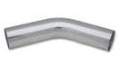 Vibrant Performance 2241 45 Degree Aluminum Bend; 3.25 in. O.D.; Polished; - Truck Part Superstore