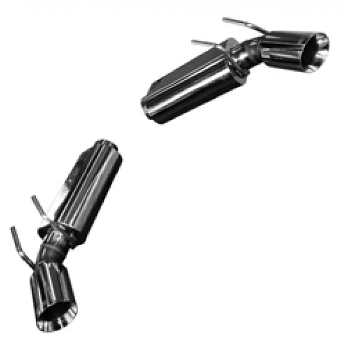 Kooks Custom Headers 22506100 2-1/2in. SS Axle-Back Exhaust w/SS Tips. 2010-2015 Camaro SS. - Truck Part Superstore