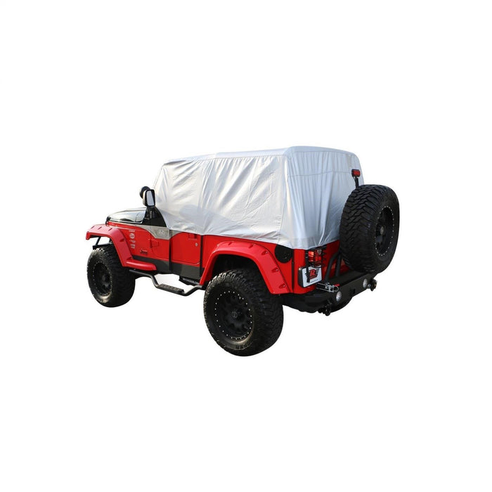 Rampage 2261 Cab Cover; Silver; Multiguard; Waterproof; - Truck Part Superstore