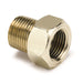 AutoMeter 2263 FITTING; ADAPTER; 3/8in. NPT MALE; BRASS; FOR MECH. TEMP. GAUGE - Truck Part Superstore