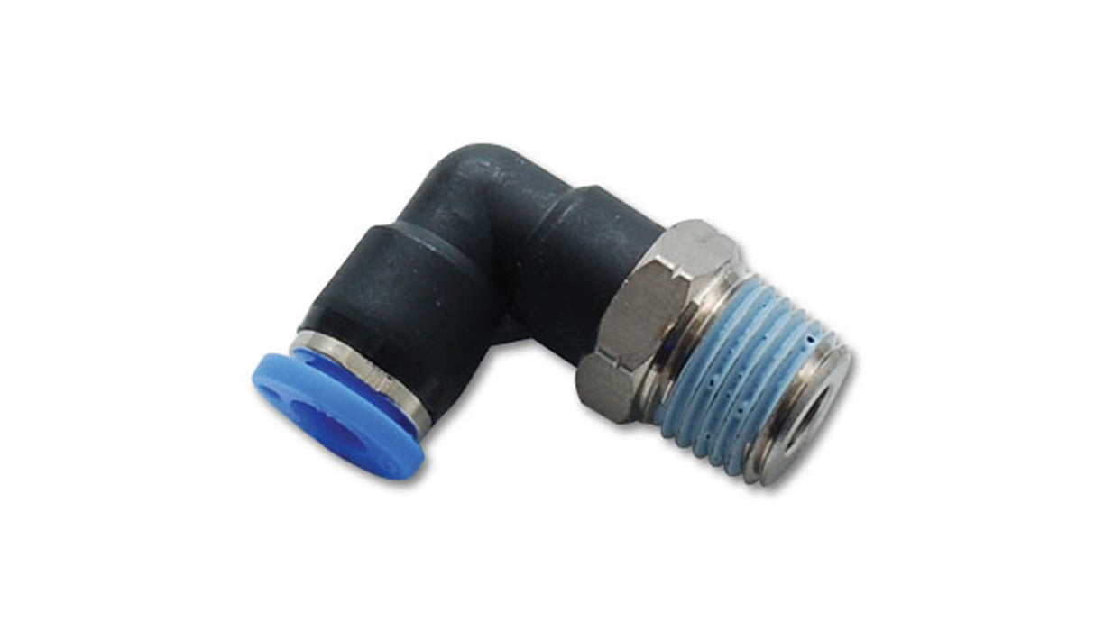 Vibrant Performance 22641 Male Elbow One-Touch Fitting; 1/4 in. O.D. Tubing; 1/16 in. NPT Thread; - Truck Part Superstore