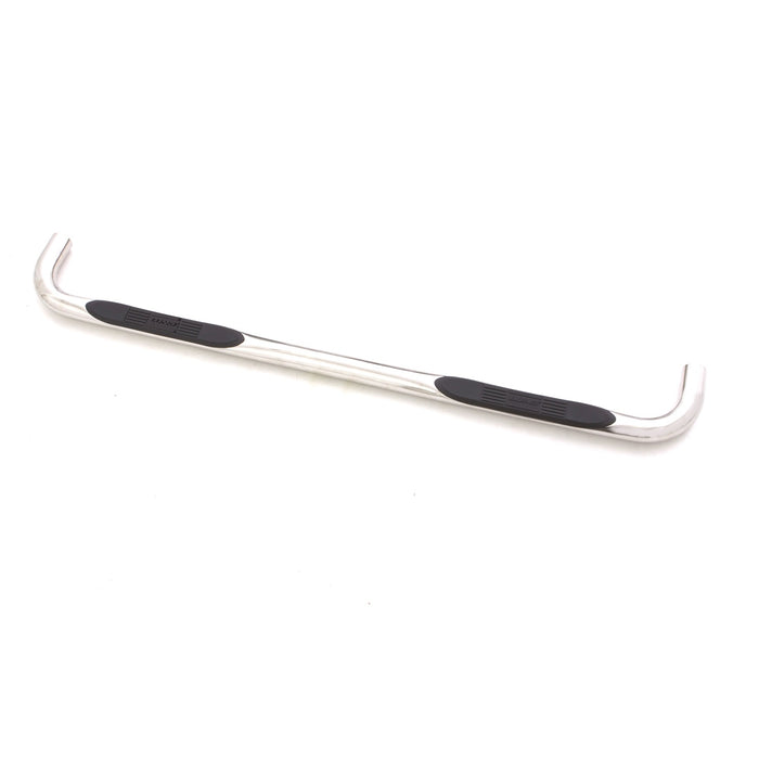 Lund 22647423 3 Inch Round Bent Nerf Bar; Incl. Brackets; Stainless Steel; - Truck Part Superstore
