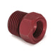 AutoMeter 2273 FITTING; ADAPTER; 1/2-1/16in. NPT MALE; ALUMINUM; RED; FOR MECH. TEMP. GAUGE - Truck Part Superstore