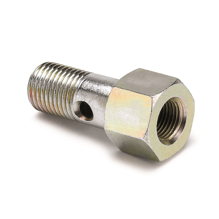 AutoMeter 2276 FITTING; ADAPTER; M12x1.25 BANJO BOLT TO 1/8in. NPTF FEMALE; FUEL PRESSURE - Truck Part Superstore