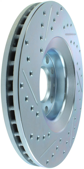 StopTech 227.33096L StopTech Select Sport Drilled and Slotted Brake Rotor; Front Left - Truck Part Superstore