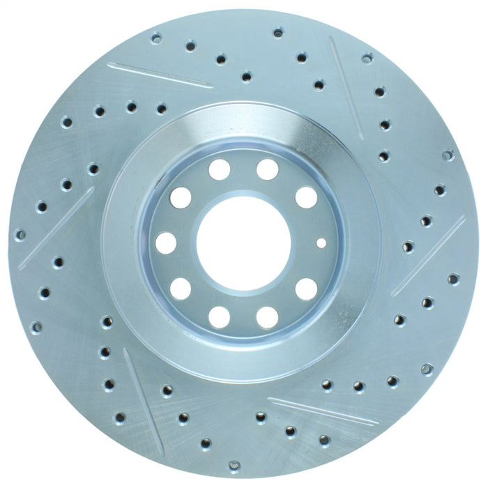 StopTech 227.33096R StopTech Select Sport Drilled and Slotted Brake Rotor; Front Right - Truck Part Superstore