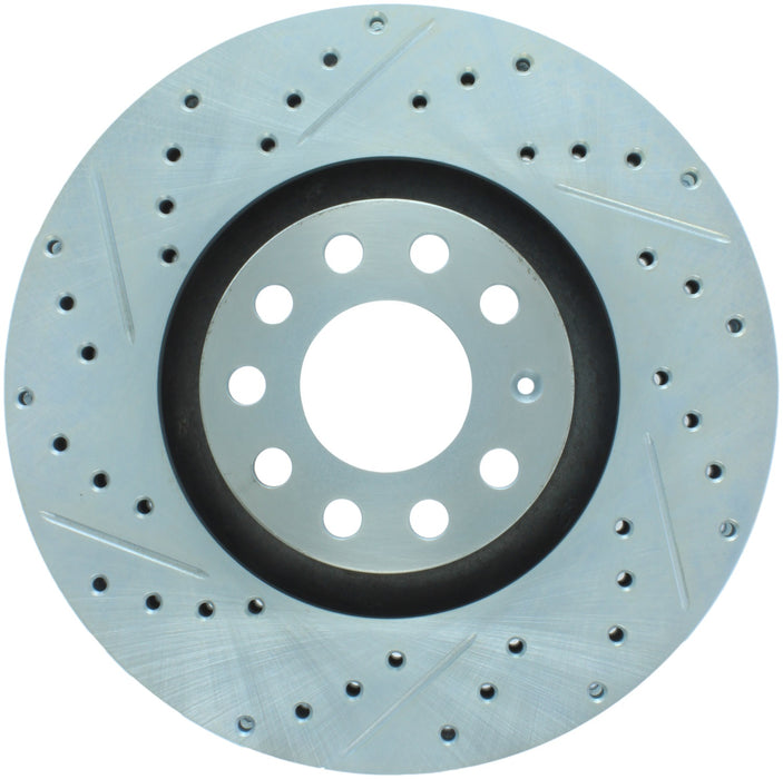 StopTech 227.33096R StopTech Select Sport Drilled and Slotted Brake Rotor; Front Right - Truck Part Superstore