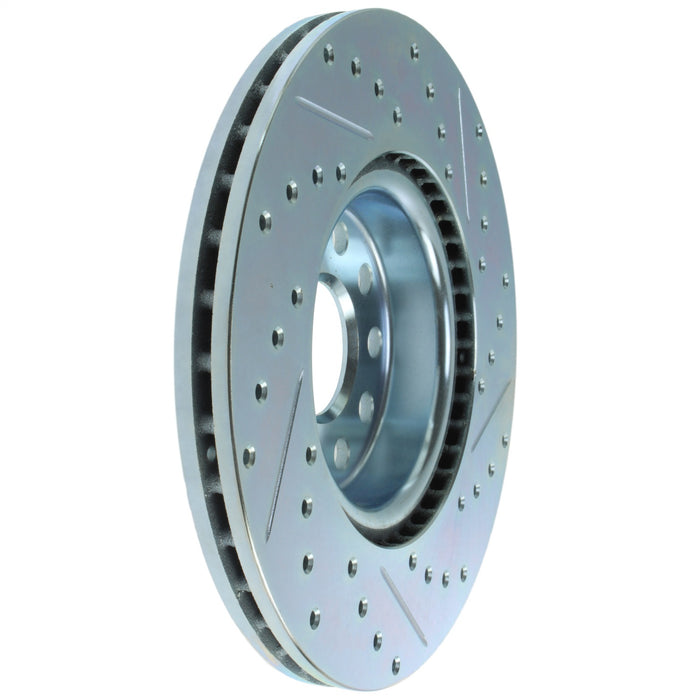 StopTech 227.33098R StopTech Select Sport Drilled and Slotted Brake Rotor; Front Right - Truck Part Superstore