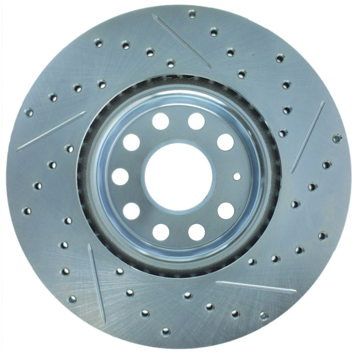 StopTech 227.33098R StopTech Select Sport Drilled and Slotted Brake Rotor; Front Right - Truck Part Superstore
