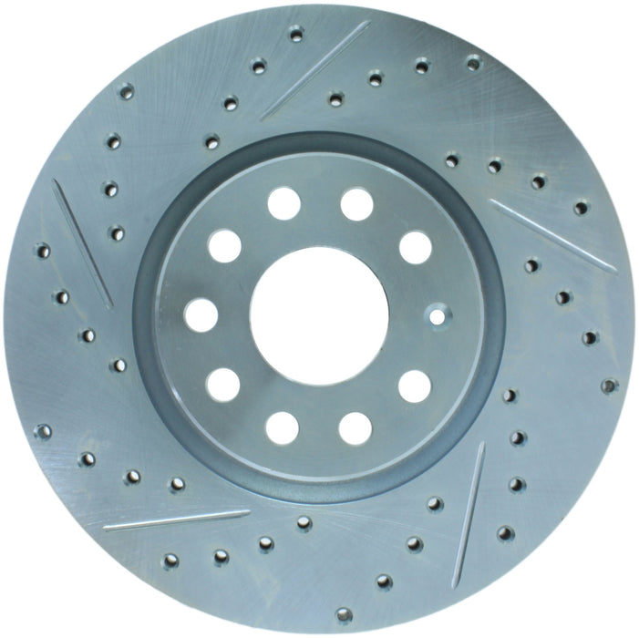 StopTech 227.33098R StopTech Select Sport Drilled and Slotted Brake Rotor; Front Right - Truck Part Superstore