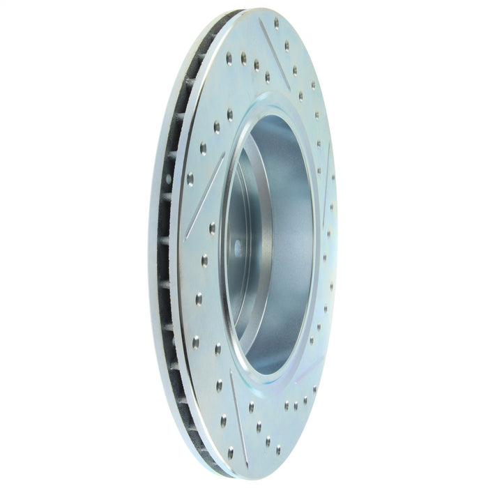 StopTech 227.34054R StopTech Select Sport Drilled and Slotted Brake Rotor; Rear Right - Truck Part Superstore